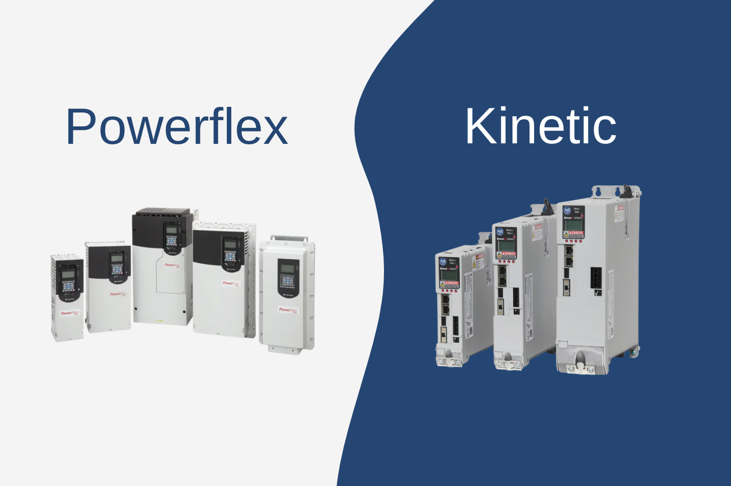 Side-by-Side Comparison of Powerflex and Kinetic Drive Systems